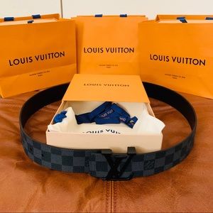 🔱Louis Vuitton | Belt Damier Graphite🔱
